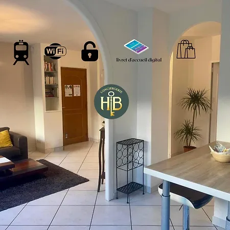Le Bellevue - Cozy 1-bedroom - Train Station And Town Center Within Walking Distance Dijon
